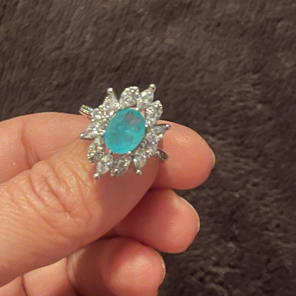 Costume jewelry, high end this is a beautiful ring
